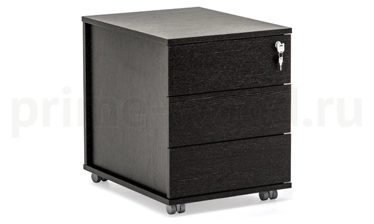 Тумба подкатная 3 ящика Titano 45x58x55 - фото 1
