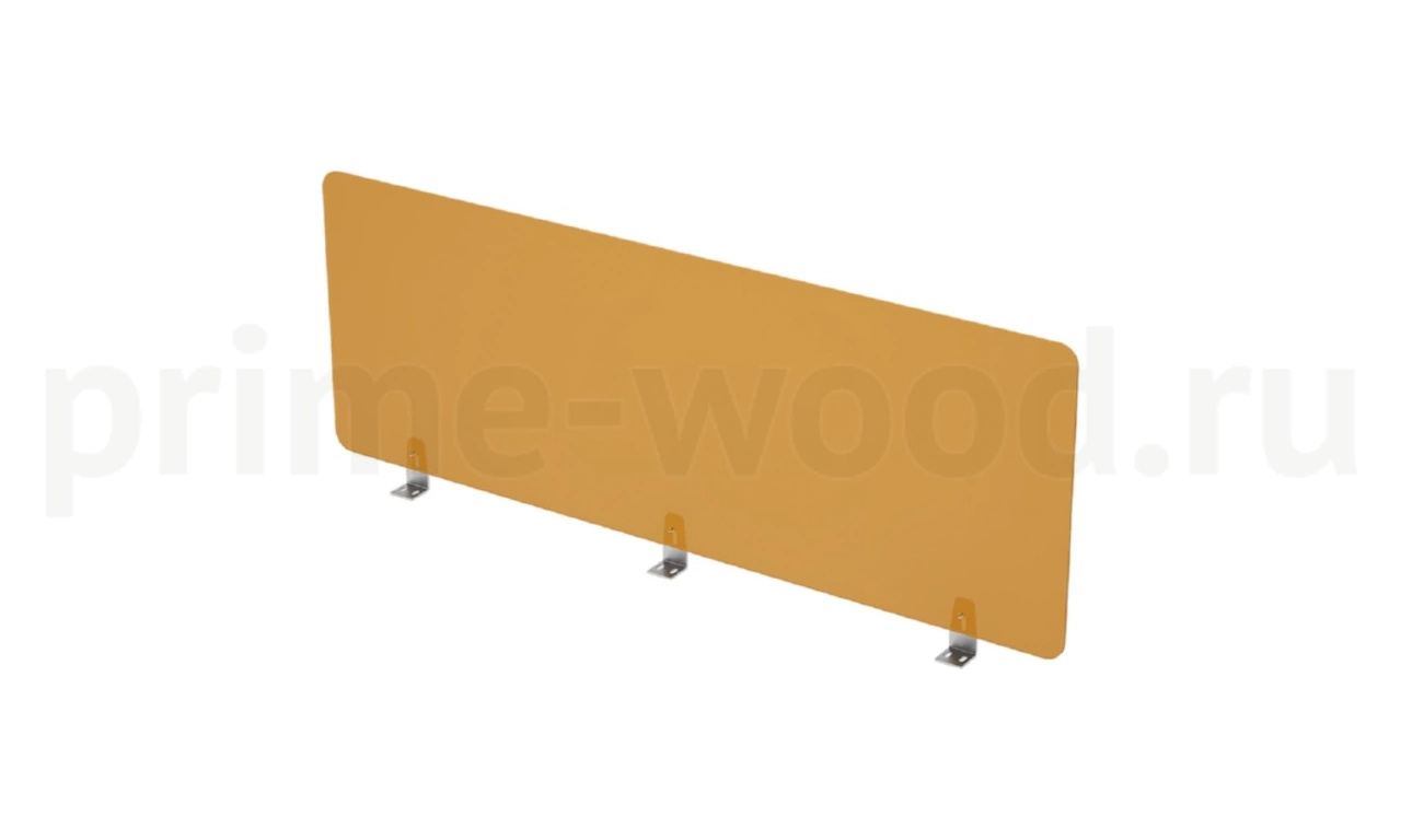 Барьер оргстекло фронтальный GLOSS 100x40x1 арт. 9БР.150.1 - фото 0