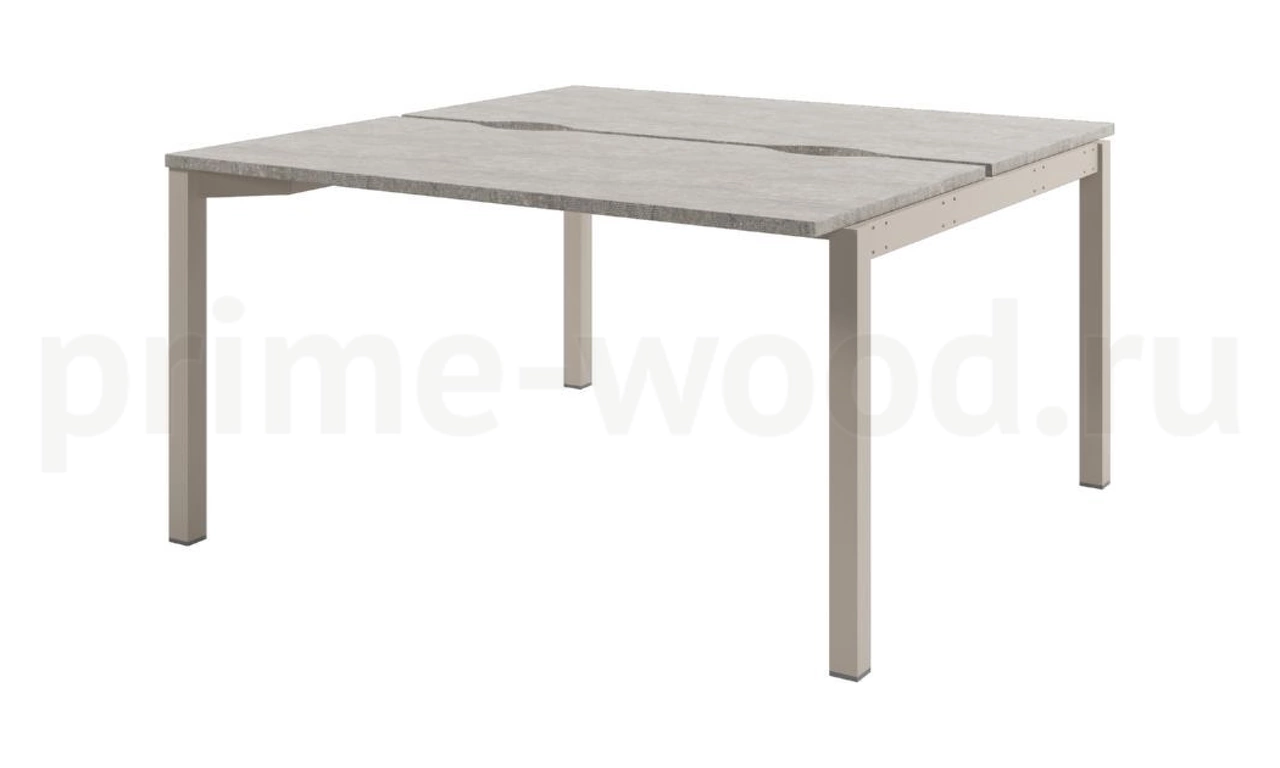 Бенч-система столов-тандемов Solution 140x143x75 арт. D-411 - фото 0