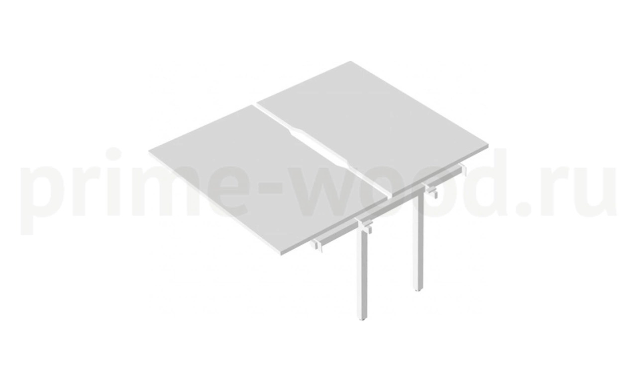 Промежуточный сдвоенный стол RIO Project 120x143x75 арт. RM-4.2(x2)+F-60М - фото 3