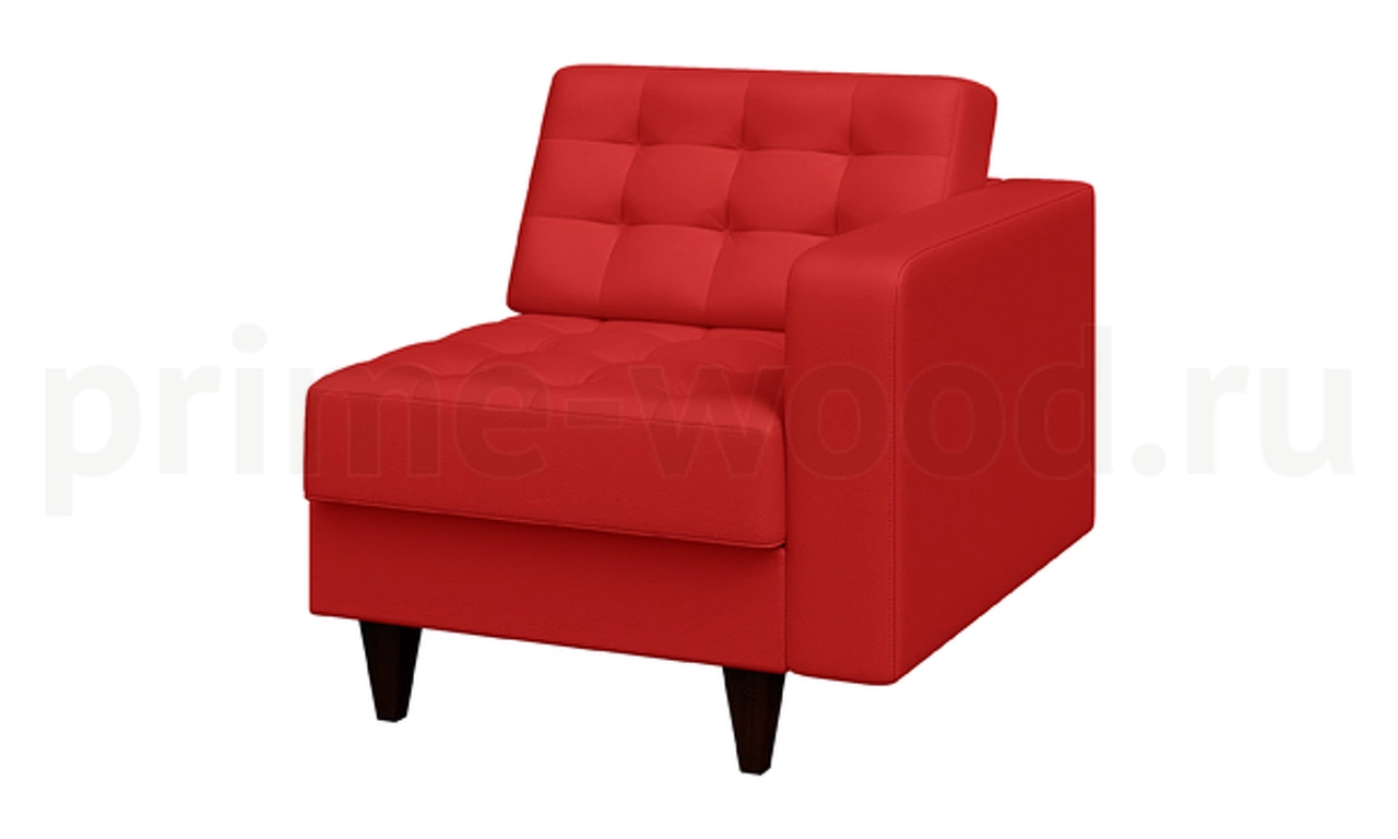 Секция 1-местная с левым подлокотником КОСМО 81x87x82 - фото 8