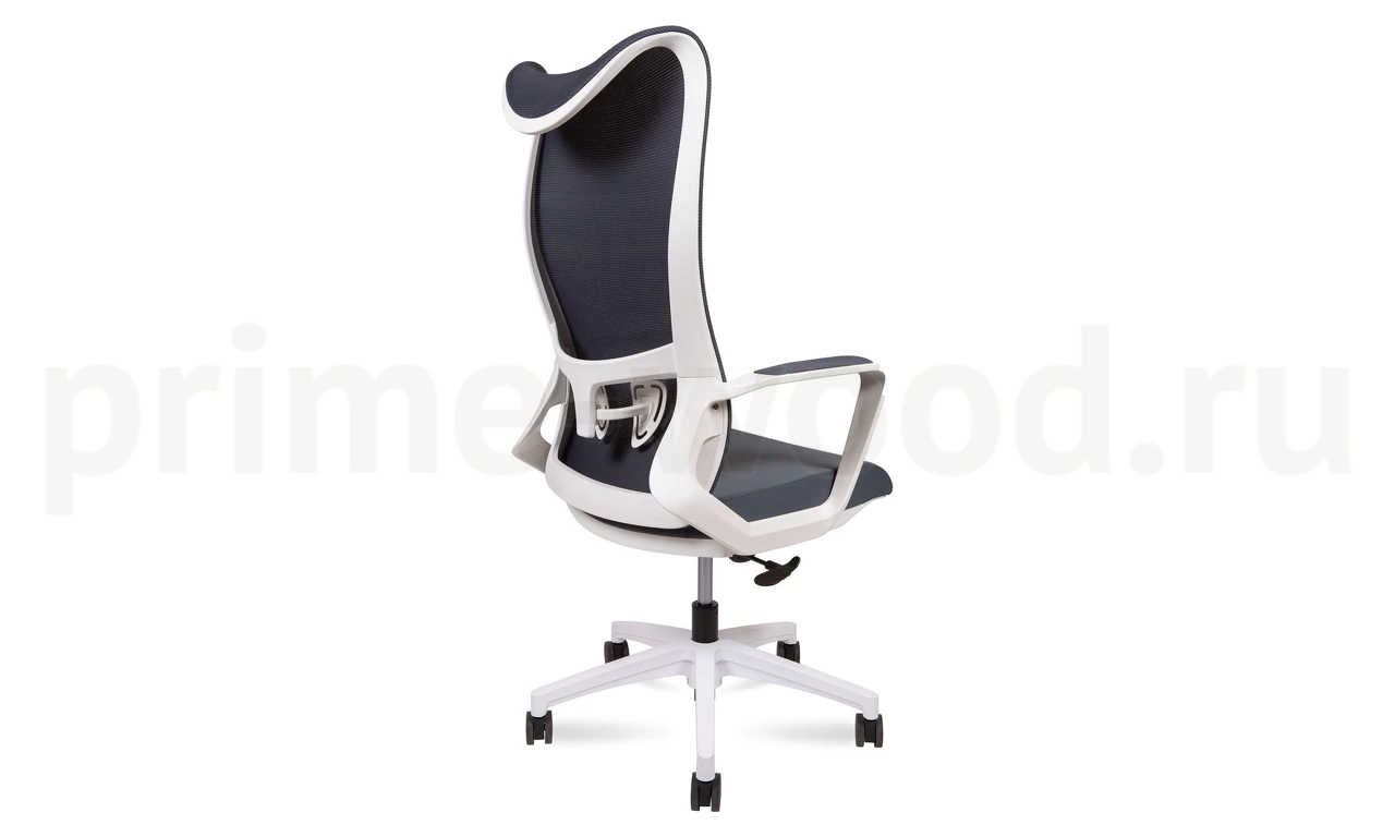 Кресло для руководителя Wave white AM3-H(white) - фото 4