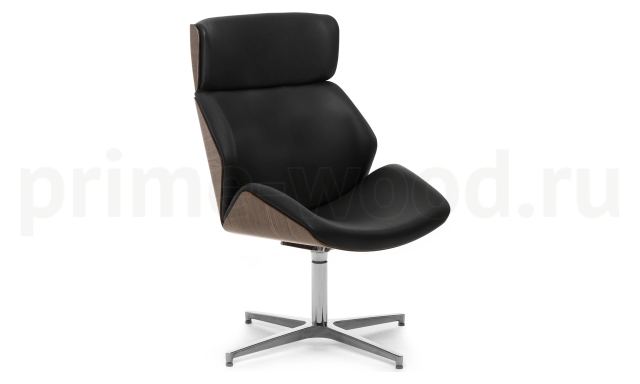 Стул офисный для посетителя CHARM High Wood lounge - фото 0
