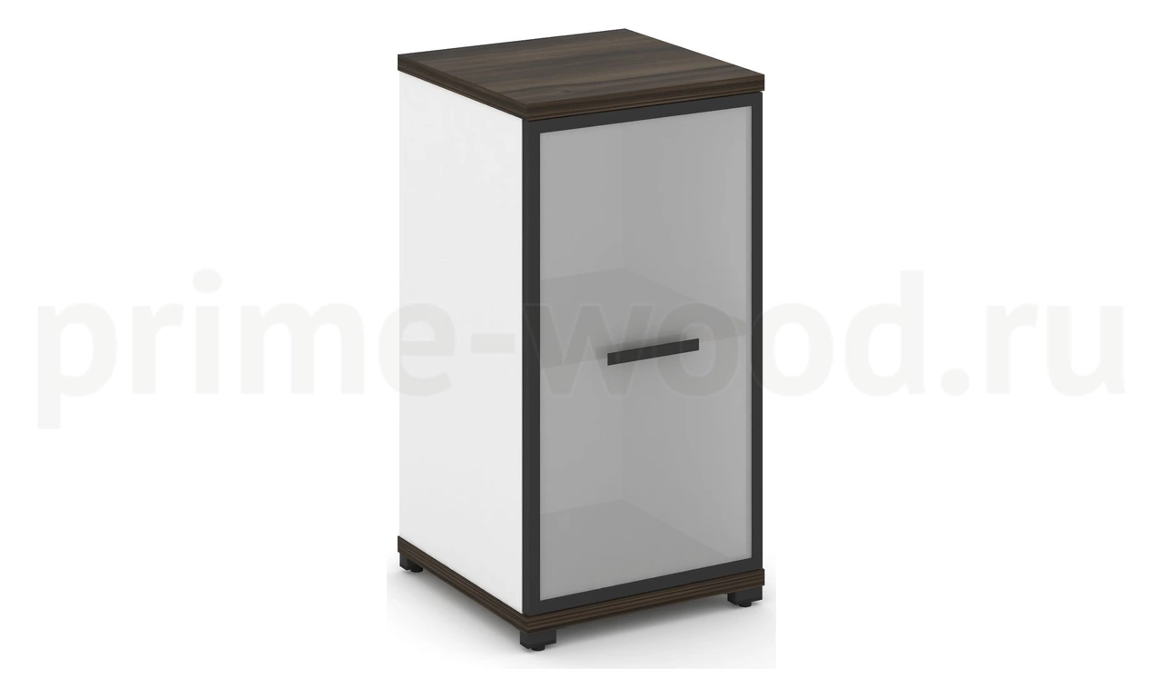 Шкаф одна узкая секция, 2 ниши (Эко) CN.STU.E-213 RM B/W - фото 0