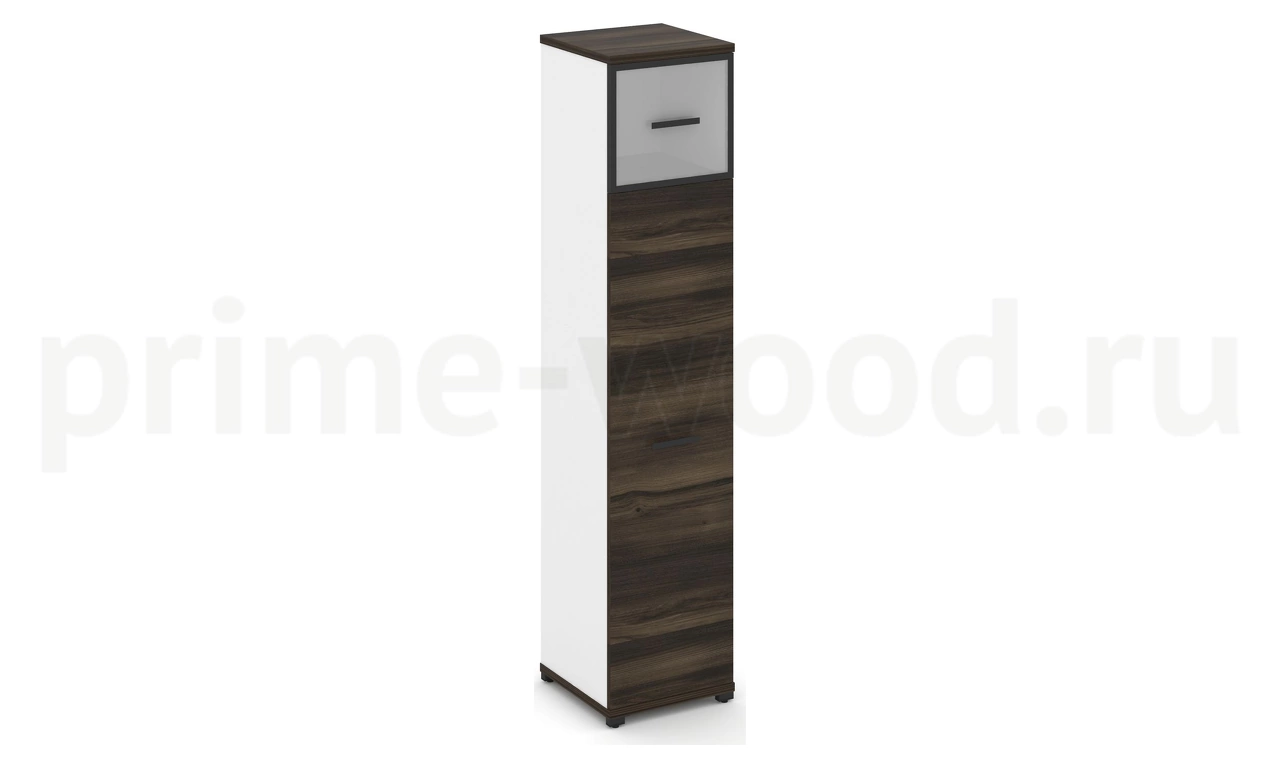 Шкаф одна узкая секция, 5 ниш CN.STU-517 RM B/W - фото 0