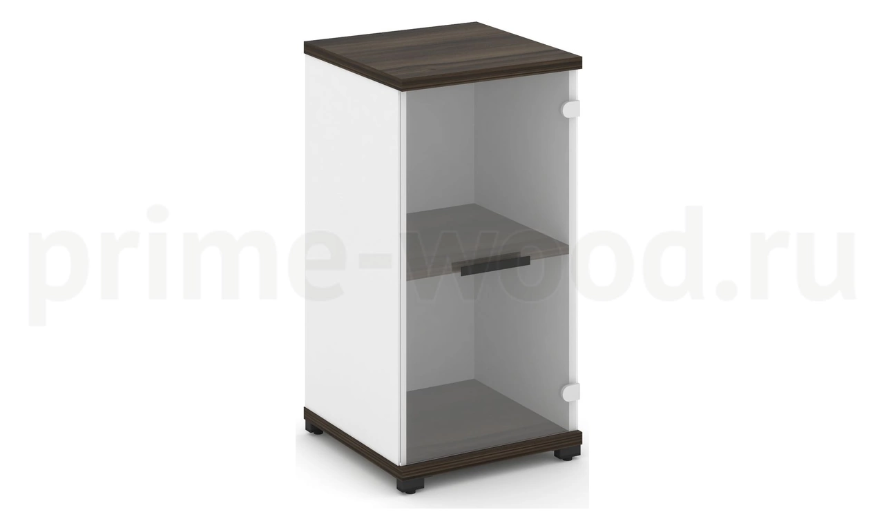 Шкаф одна узкая секция, 2 ниши (Эко) CN.STU.E-213 SP B/W - фото 0