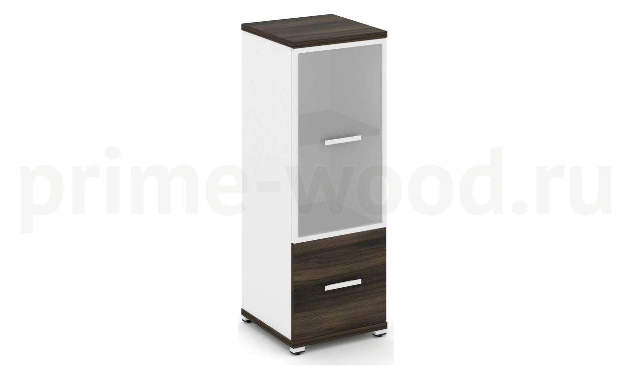 Шкаф одна узкая секция, 3 ниши CN.STU-312 RM B/W - фото 5