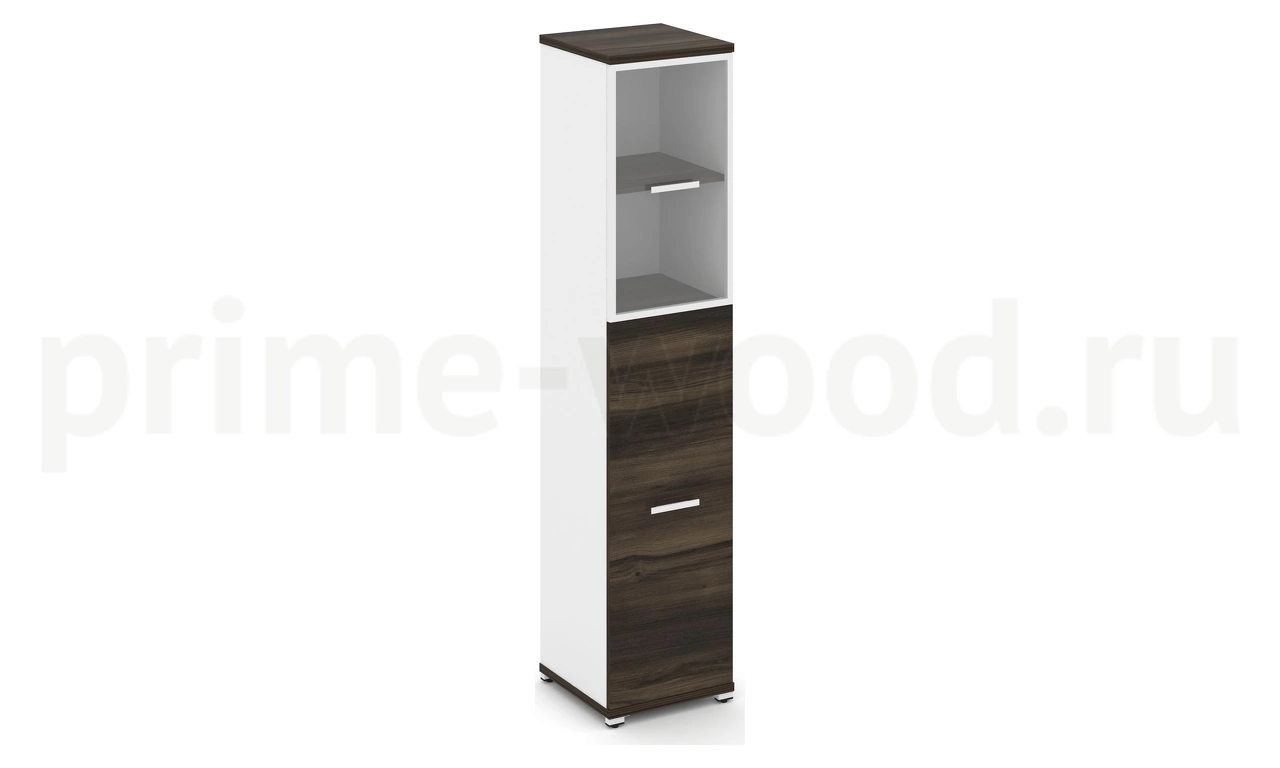 Шкаф одна узкая секция, 5 ниш CN.STU-515 RP B/W - фото 5