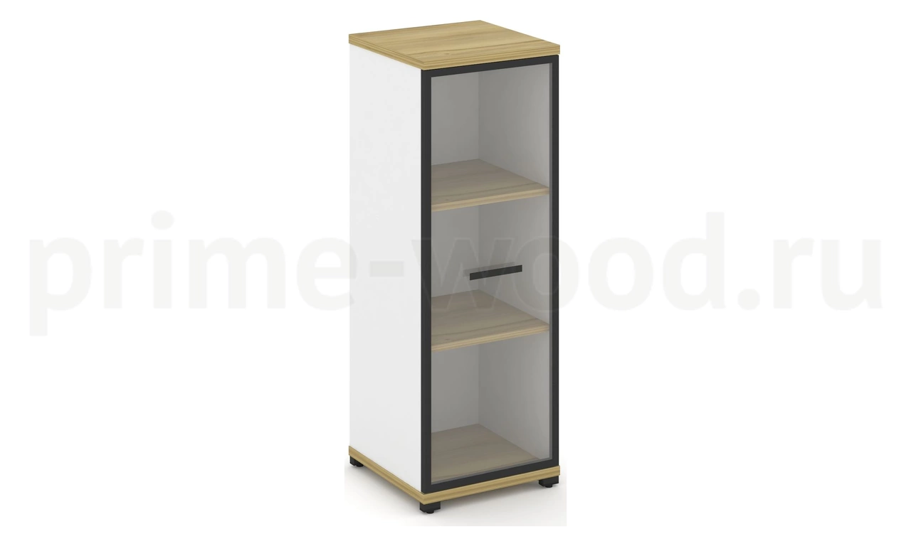 Шкаф одна узкая секция, 3 ниши CN.STU-316 RP B/W - фото 1