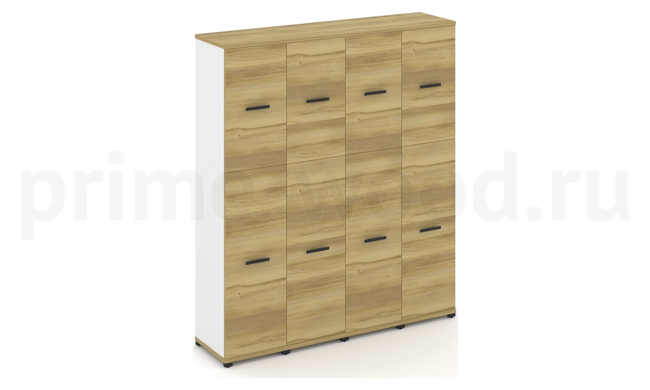 Шкаф четыре узкие секции, 5 ниш CN.STU-545 B/W - фото 1
