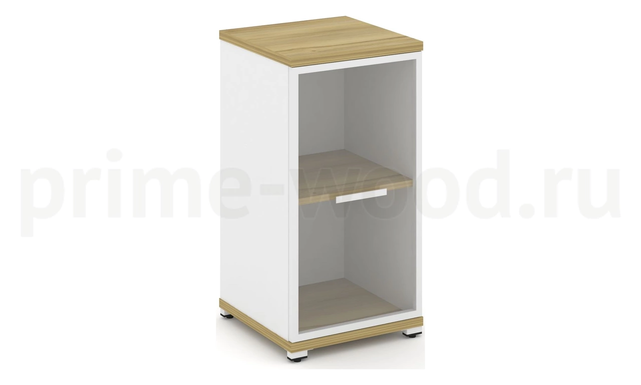 Шкаф одна узкая секция, 2 ниши CN.STU-213 RP B/W - фото 2