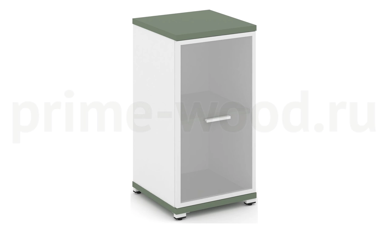 Шкаф одна узкая секция, 2 ниши CN.STU-213 RM B/W - фото 6