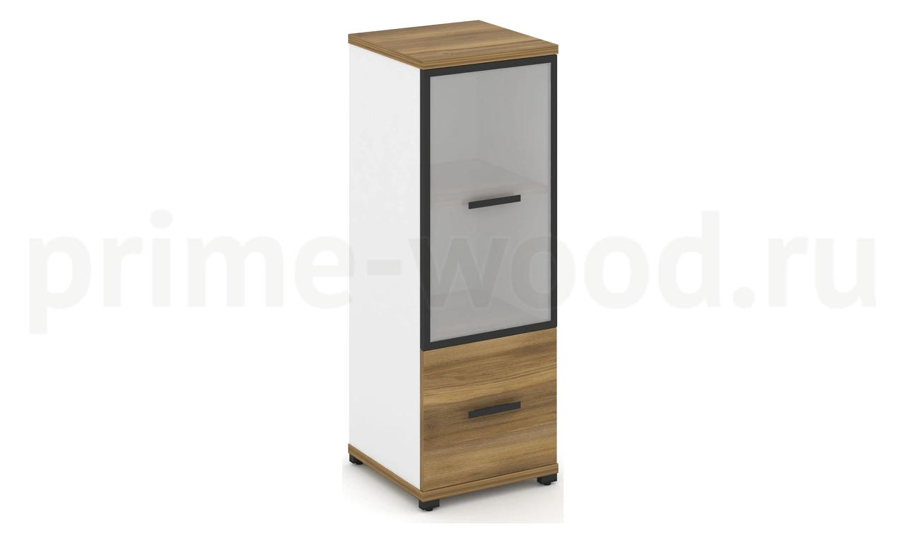 Шкаф одна узкая секция, 3 ниши CN.STU-312 RM B/W - фото 3