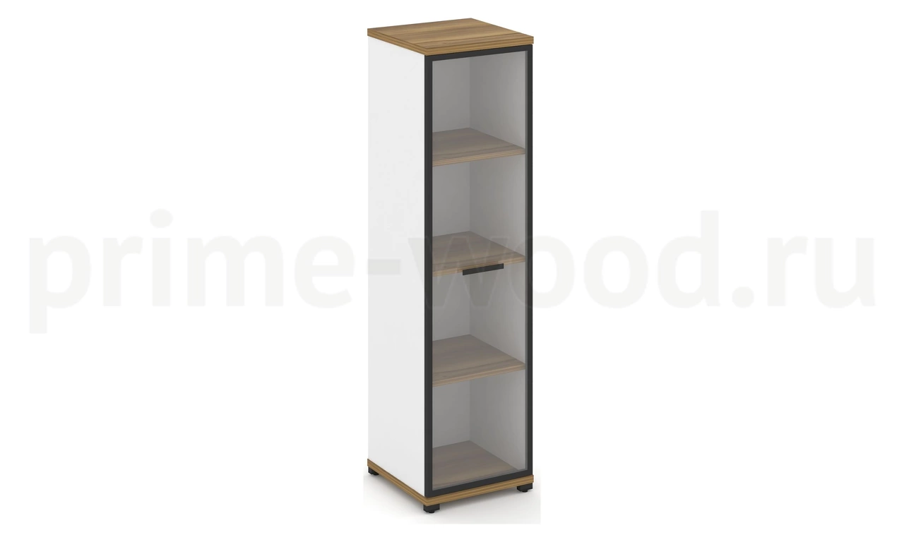 Шкаф одна узкая секция, 4 ниши CN.STU-416 RP B/W - фото 3