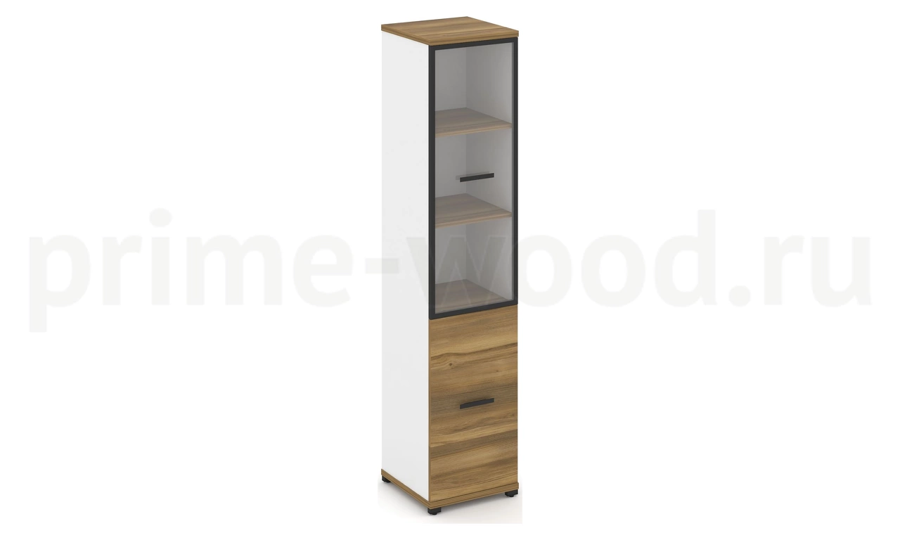 Шкаф одна узкая секция, 5 ниш (Эко) CN.STU.E-512 RP B/W - фото 3