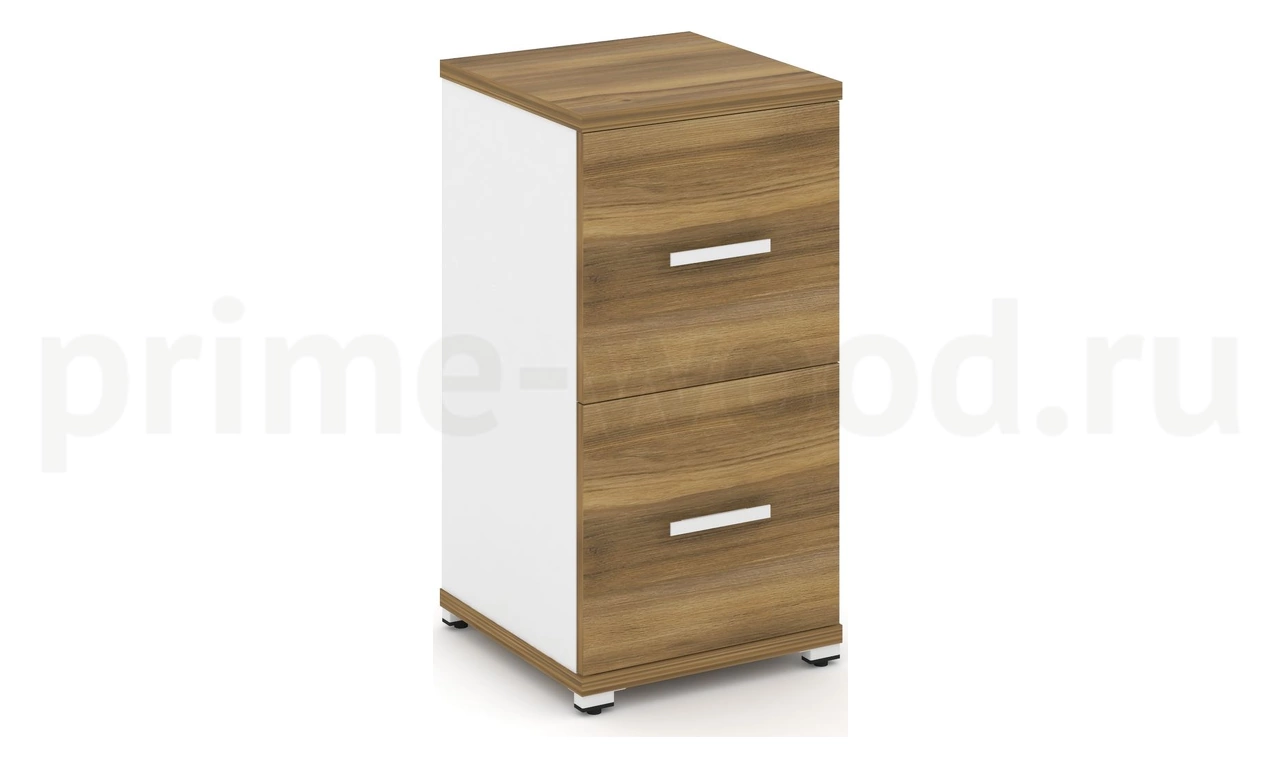 Шкаф одна узкая секция, 2 ниши CN.STU-212 B/W - фото 4
