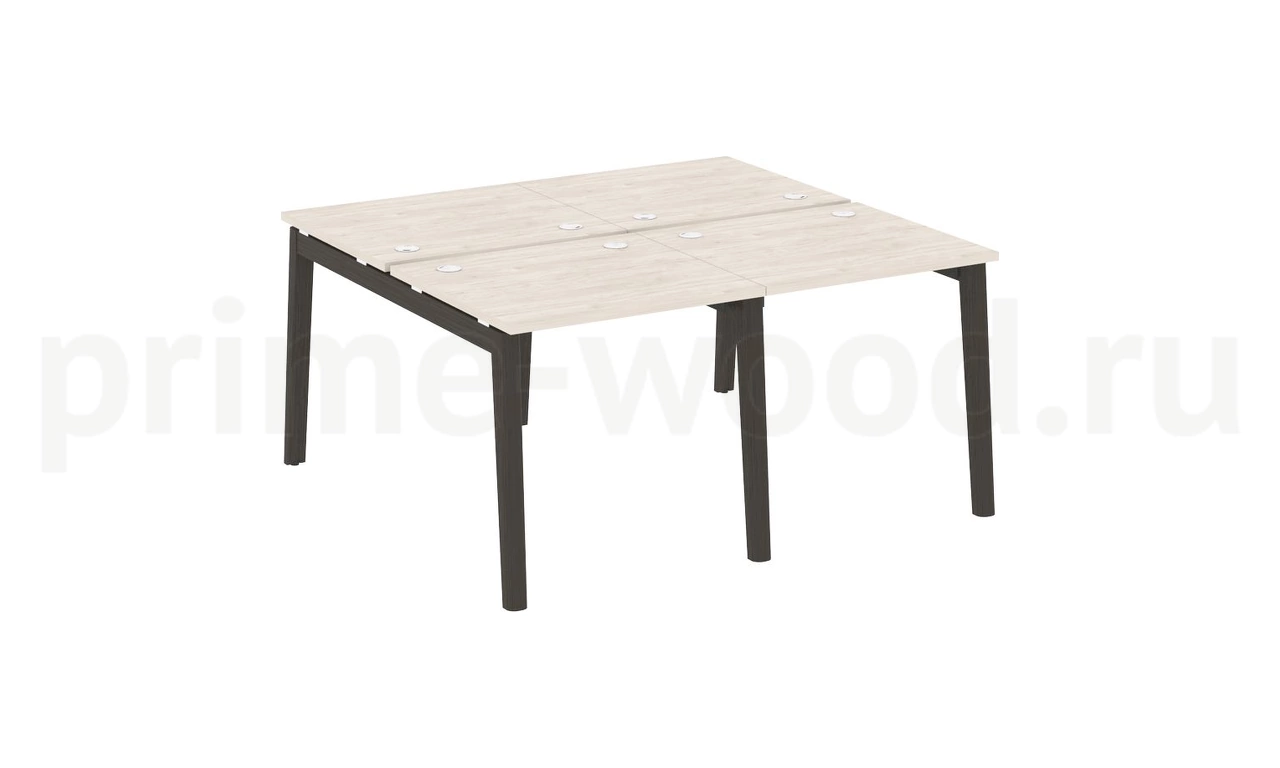 Рабочая станция, опоры - массив дерева ONIX WOOD 156x148x75 - фото 4