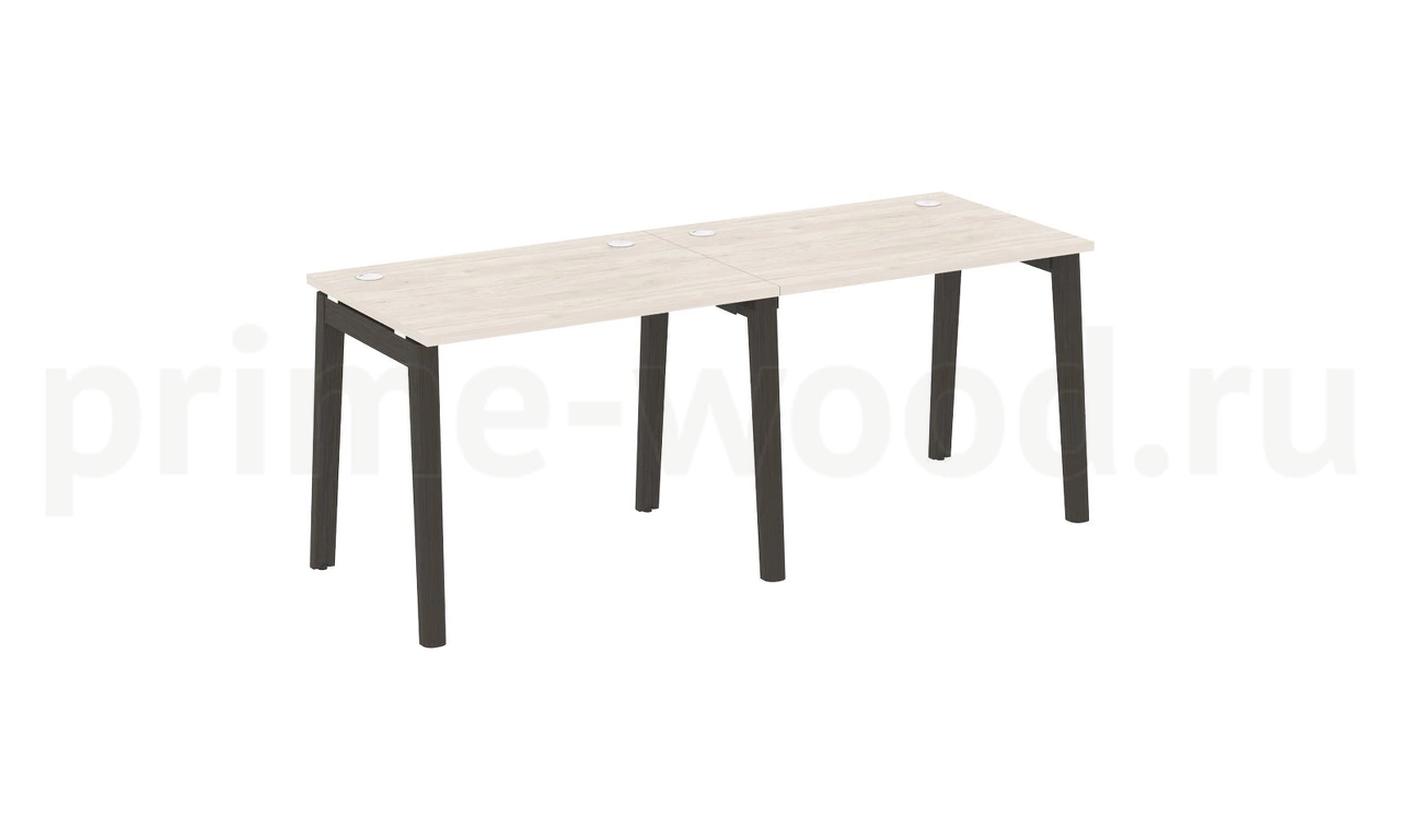 Рабочая станция, опоры - массив дерева ONIX WOOD 196x72x75 - фото 4