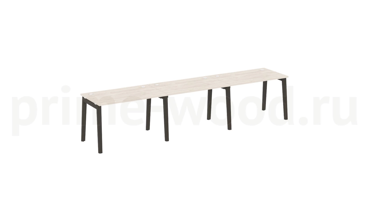 Рабочая станция, опоры - массив дерева ONIX WOOD 354x72x75 - фото 4