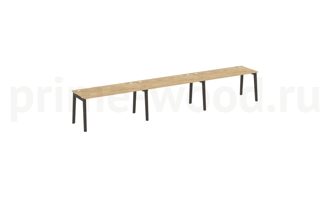 Рабочая станция, опоры - массив дерева ONIX WOOD 474x80x75 - фото 8