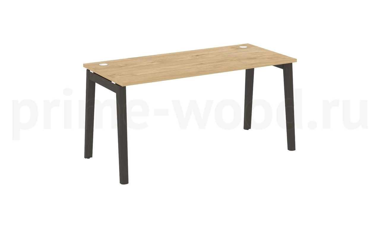 Стол письменный, опоры - массив дерева ONIX WOOD 158x72x75 - фото 8
