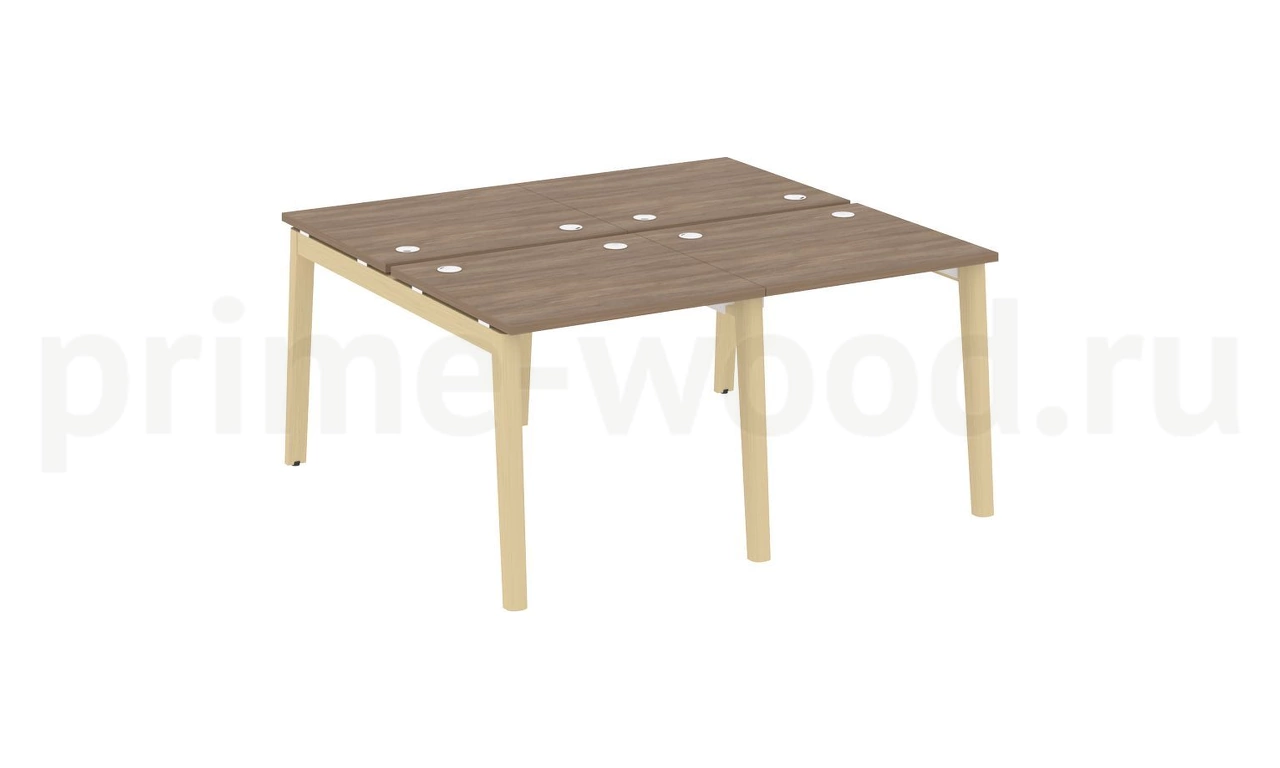 Рабочая станция, опоры - массив дерева ONIX WOOD 156x148x75 - фото 3