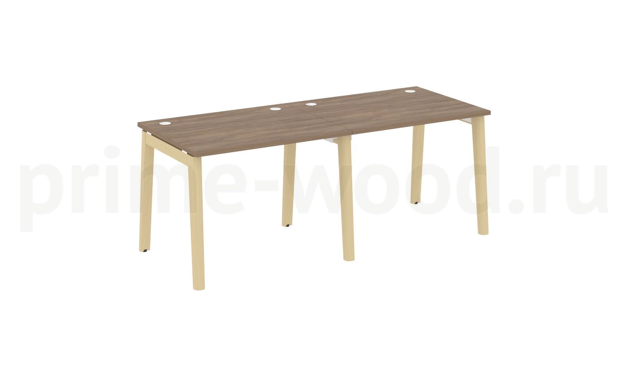 Рабочая станция, опоры - массив дерева ONIX WOOD 196x80x75 - фото 3