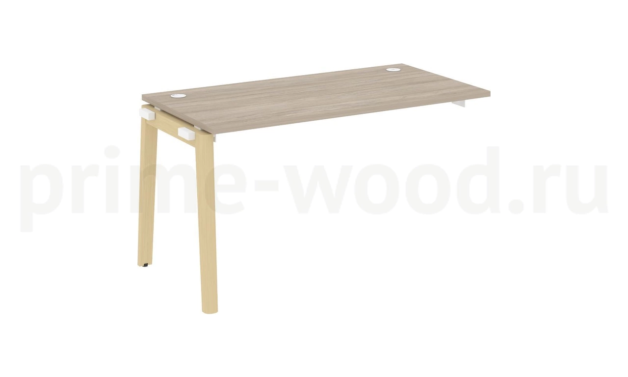 Наборный элемент рабочей станции, опоры - массив дерева ONIX WOOD 138x72x75 - фото 1