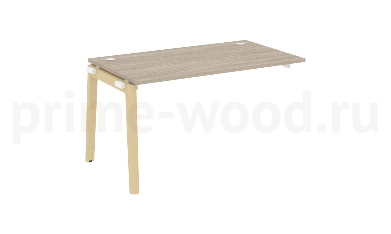 Наборный элемент рабочей станции, опоры - массив дерева ONIX WOOD 138x80x75 - фото 1
