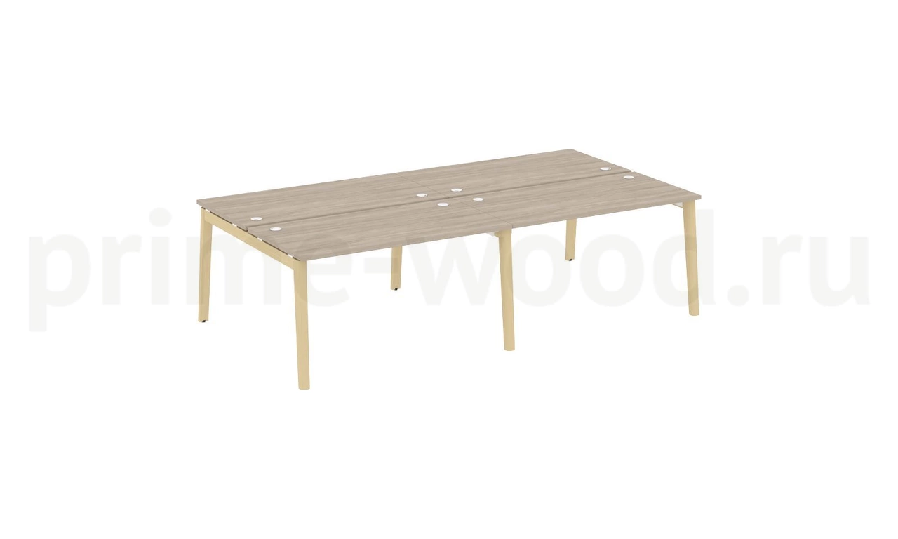 Рабочая станция, опоры - массив дерева ONIX WOOD 276x148x75 - фото 1