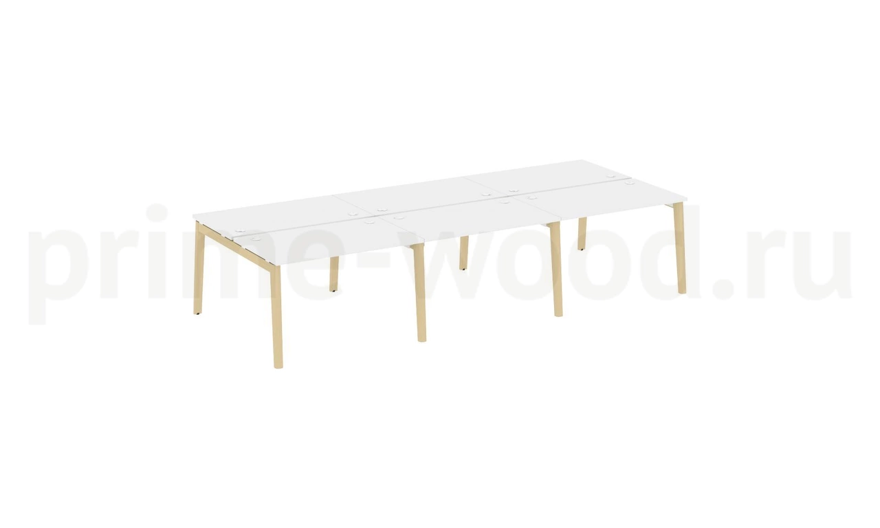 Рабочая станция, опоры - массив дерева ONIX WOOD 354x148x75 - фото 7