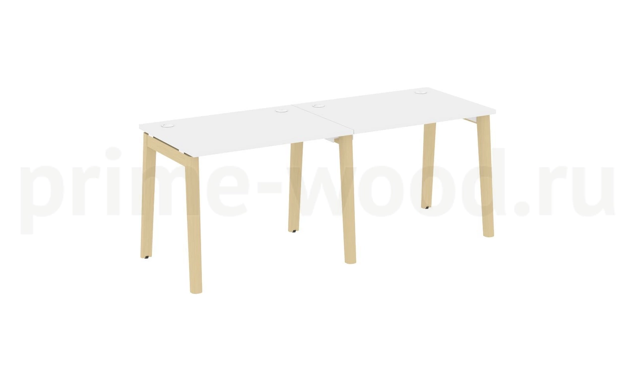 Рабочая станция, опоры - массив дерева ONIX WOOD 196x72x75 - фото 7