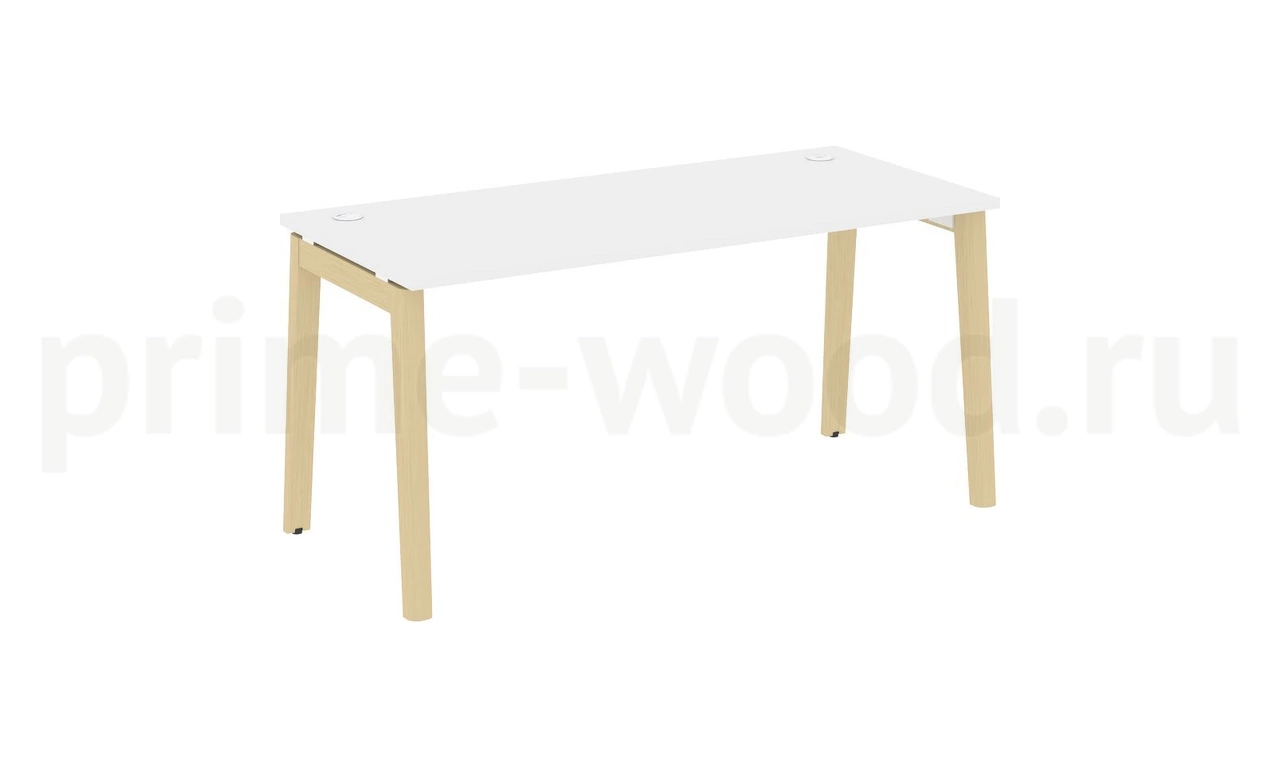 Стол письменный, опоры - массив дерева ONIX WOOD 158x72x75 - фото 7