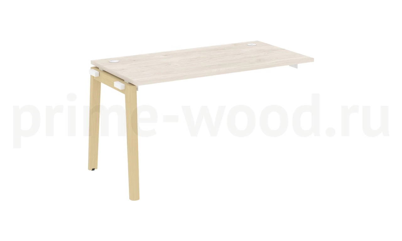 Наборный элемент рабочей станции, опоры - массив дерева ONIX WOOD 138x72x75 - фото 5