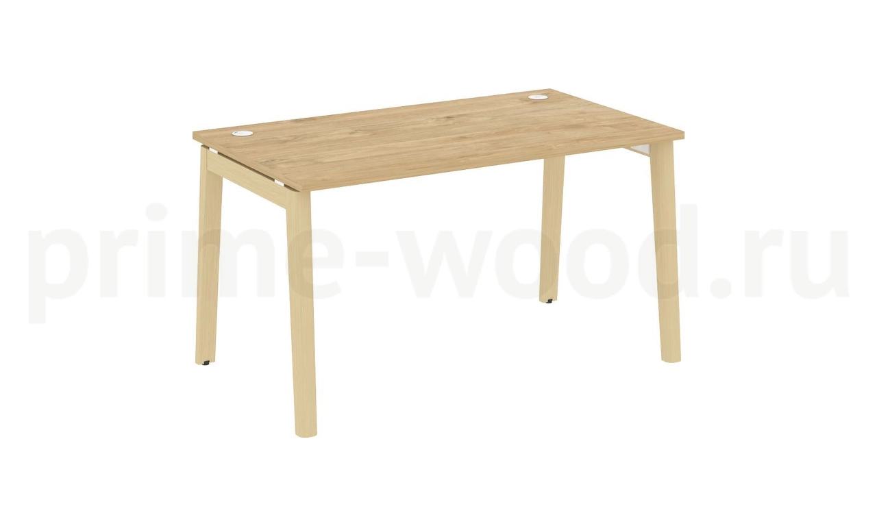 Стол письменный, опоры - массив дерева ONIX WOOD 138x80x75 - фото 9
